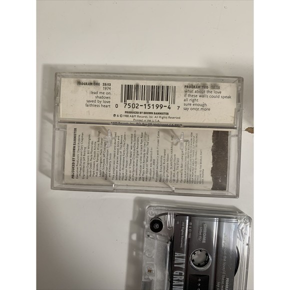 2 Amy Grant Cassettes - Lead Me On 1988 & Behind the Eyes 1997 - Picture 8 of 9